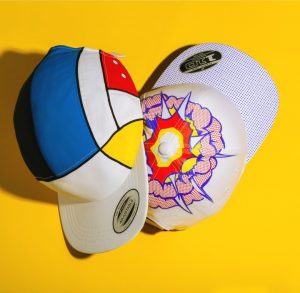 Co branded flexfit caps